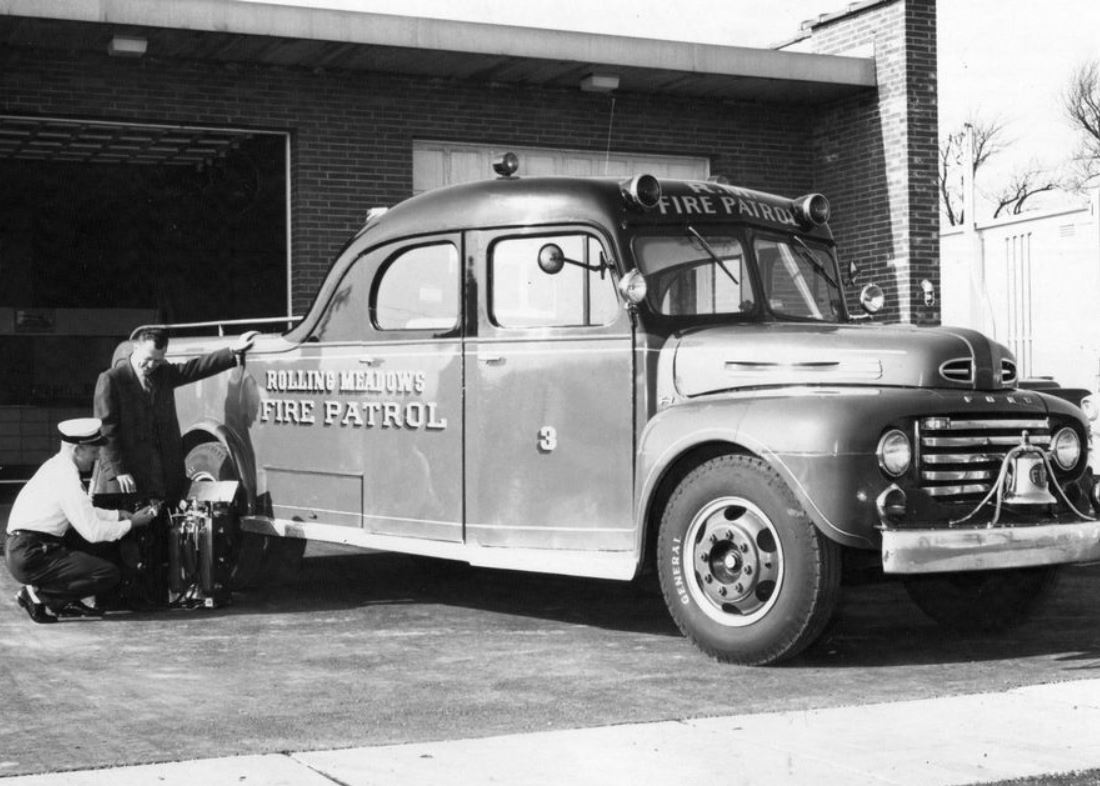 Historic - Fire Dept Rescue Truck 1959