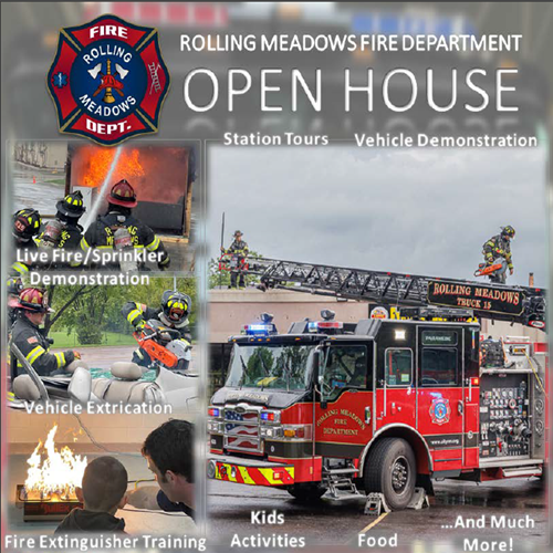 Open House Fire Department October 11th, 10 AM - 2 PM station 15